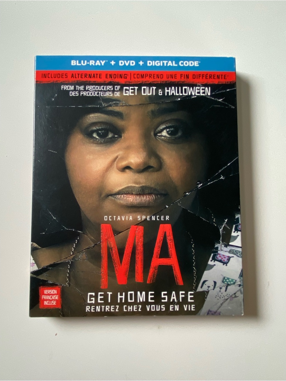 Ma (Blu-ray + DVD + Digital w/ Slipcover 2019) Octavia Spencer